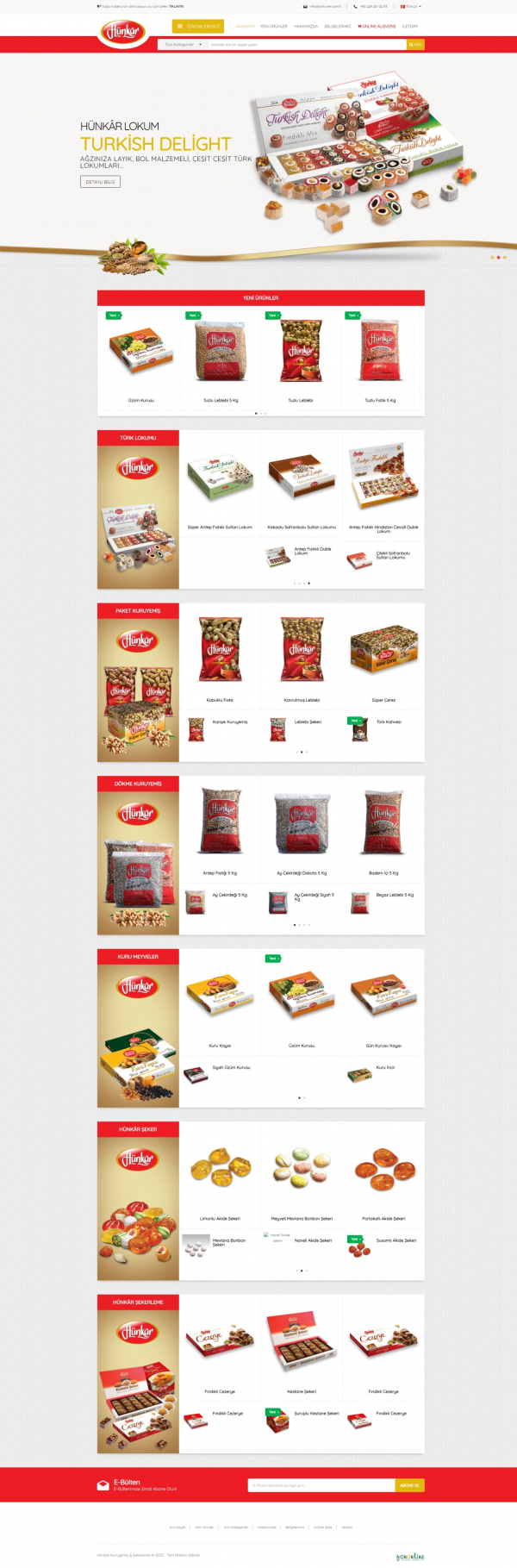 Kurumsal Site ozhuner.com.tr Web Site Tasarımı & Yazılımı