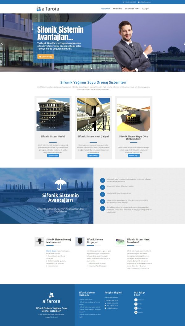 Kurumsal Site alfarota.com Web Site Tasarımı & Yazılımı