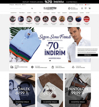 Giyim & Moda E-Ticaret Konsepti #4